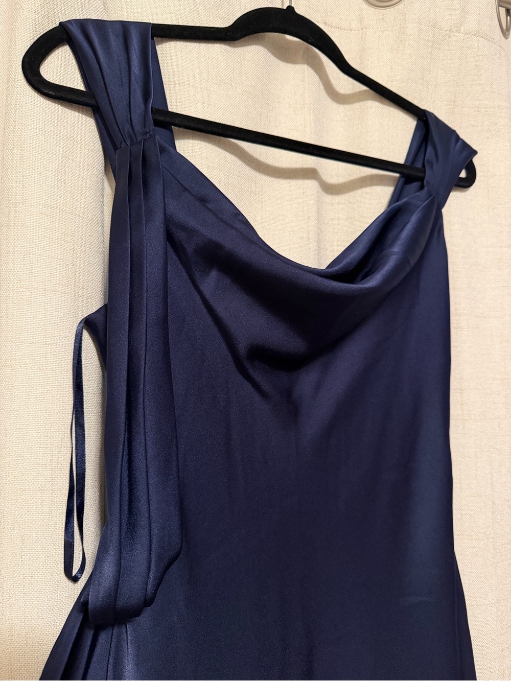 Ralph Lauren Midnight Blue Maxi Dress with Wide Straps